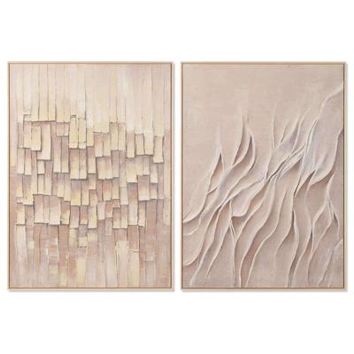 Schilderij Home ESPRIT Modern 103 x 4 x 143 cm (2 Stuks) Schilderij Home ESPRIT Modern 103 x 4 x 143 cm (2 Stuks)