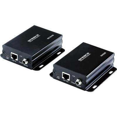 SpeaKa Professional Extender (verlenging) HDMI Via netwerkkabel RJ45 50 m