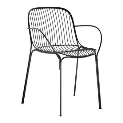 Kartell Hiray armstoel Zwart Kartell Hiray armstoel Zwart