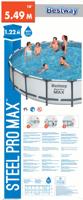 Bestway zwembad steel pro max set rond 549 - thumbnail