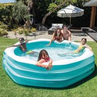 Intex Opblaasbaar zwembad octagon - family pool - thumbnail