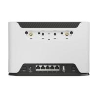 Mikrotik Chateau LTE12 draadloze router Gigabit Ethernet Dual-band (2.4 GHz / 5 GHz) 4G Zwart, Wit - thumbnail