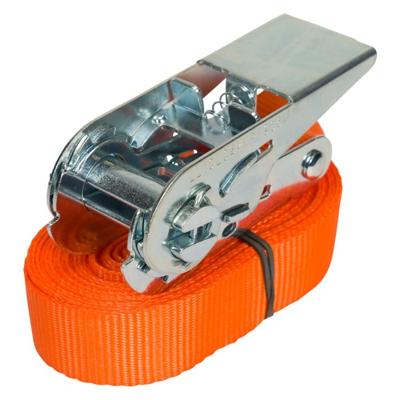 KONVOX spanband met ratel - 5 m x 25 mm - oranje - 1-delig