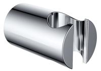 Luxe Vaste Handdouchehouder Messing Verchroom Aqua Splash - thumbnail