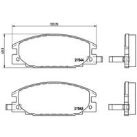 Remblokken set P59015 - thumbnail