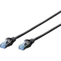 Digitus DK-1531-050/BL RJ45 Netwerkkabel, patchkabel CAT 5e SF/UTP 5.00 m Zwart 1 stuk(s) - thumbnail