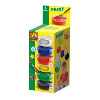SES Creative Ses plakkaatverf, 6x45ml - thumbnail