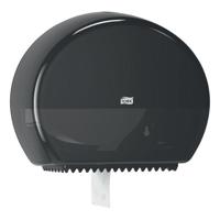 Toiletpapierdispenser Tork T2 Elevation jumbo klein zwart 555008 | 108 stuks - thumbnail