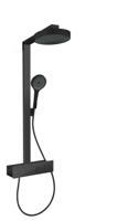 Hansgrohe Rainfinity showerpipe 250 1jet EcoSmart met ShowerTablet 350, mat zwart - thumbnail