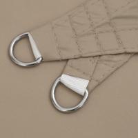 Zonnescherm vierkant 7x7 m oxford stof taupe - thumbnail