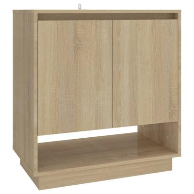 Dressoir 70x41x75 cm spaanplaat sonoma eikenkleurig