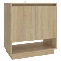 Dressoir 70x41x75 cm spaanplaat sonoma eikenkleurig - thumbnail