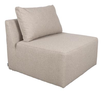 Zuiver Bank 'Prosper' 1-zits Element, kleur Cappuccino