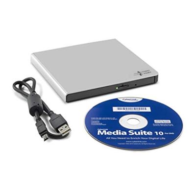 LG Electronics GP57ES40 Externe DVD-brander Retail USB-A 2.0 Zilver