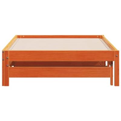 Slaapbank met onderschuifbed 80x200 cm massief grenenhout