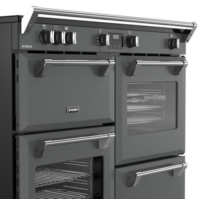 Stoves Richmond 110 Ei, Antraciet - thumbnail