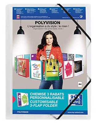 Elastomap oxford polyvision a4 incl insteektas tr | 12 stuks