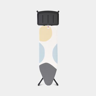 Brabantia strijkplank B met strijkijzerhouder 124 x 38cm (Multi)