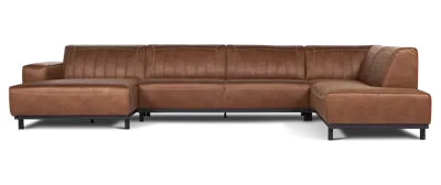 Hoekbank Patriot - Osbourne Cognac Hoekbank Patriot - Osbourne Cognac