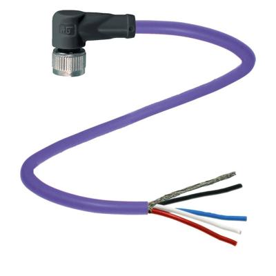 Pepperl+Fuchs 70114143 Sensor/actuator connector, geassembleerd Aantal polen (sensoren): 5 2 m 1 stuk(s)