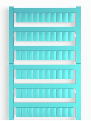 Weidmüller 1069080000 Apparaatmarkeerder Atol-blauw 600 stuk(s)