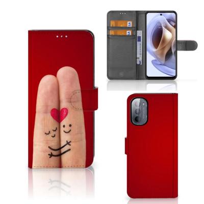 Motorola Moto G31 | G41 | Wallet Case | met Pasjes | Liefde - Origineel Romantisch Cadeau