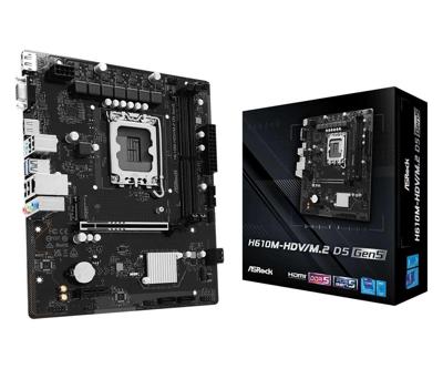Asrock H610M-HDV/M.2 D5 GEN5 moederbord