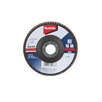 Makita Accessoires Lamellenschuurschijf 125mm A40 - D-63476 - D-63476 Makita Accessoires Lamellenschuurschijf 125mm A40 - D-63476 - D-63476
