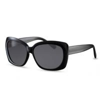 CWI zonnebril dames vlinder cat.3 zwart (CWI1571) - thumbnail