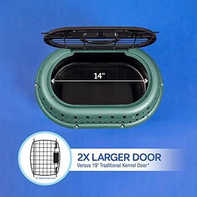Petmate Top Load Cat Kennel Pearl Bubble Grape