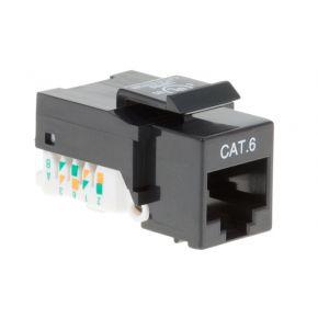 RJ45 connector Cat6 tool free zwart TD6010