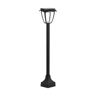 V-TAC VT-984 Solar Gazonlamp - IP65 Waterdicht - Mat Zwart - 2W - 110 Lumen - 3000K + 6000K