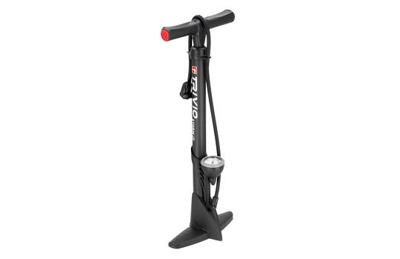 Trivio - breeze fietspomp met drukmeter - dubbel ventiel zowel presta als schrader. type storm Trivio - breeze fietspomp met drukmeter - dubbel ventiel zowel presta als schrader. type storm