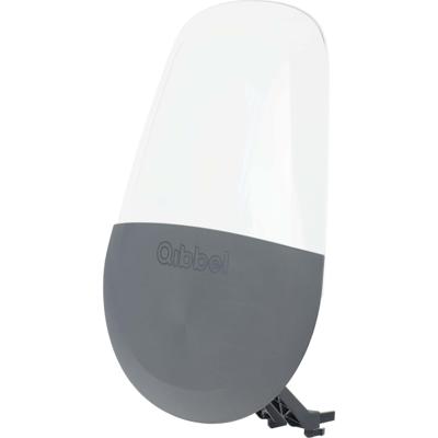 Qibbel Windscherm air voorzitje junior transparant/grijs