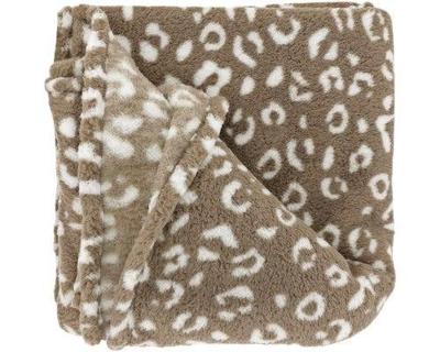 Plaid zion 200x150cm taupe Unique Living - Unique living