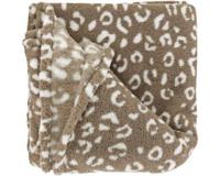 Plaid zion 200x150cm taupe Unique Living - Unique living - thumbnail