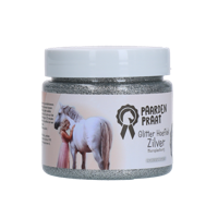 Paardenpraat TV Glitter Hoeflak Zilver - thumbnail