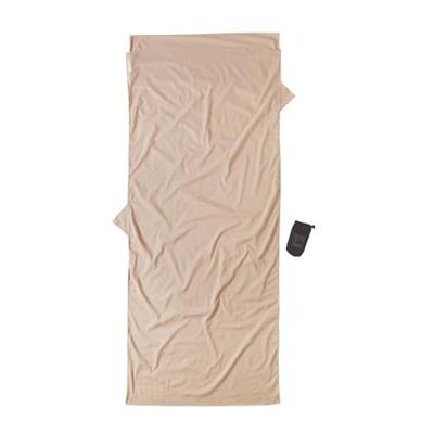 Cocoon Travel Sheet Insect Shield Egyptian Cotton Lakenzak Sand