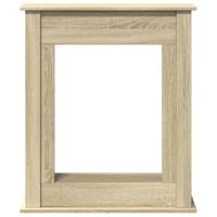 Haardombouw 75x20x87,5 cm bewerkt hout sonoma eikenkleurig - thumbnail