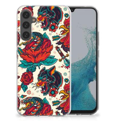 Siliconen Hoesje met foto voor Samsung Galaxy A34 Old Skool Siliconen Hoesje met foto voor Samsung Galaxy A34 Old Skool