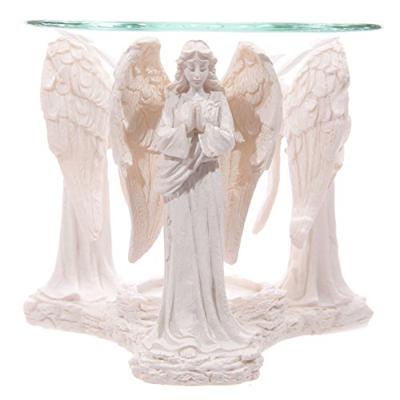 Aromabrander & Olieverdamper Biddende Engelen - Wit