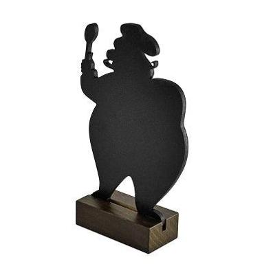 Krijt-tafelstandaard KOK bxh 10x18cm - 15 stuks