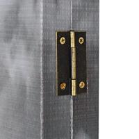 Kamerscherm inklapbaar Londen bus 228x170 cm zwart en wit - thumbnail