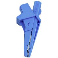 HT Instruments 5004-IECB Banaanstekker Bananenbus, Bus 4 mm, Steekaansluiting 4 mm, Krokodilklem CAT III 1000 V Blauw 1 stuk(s) - thumbnail