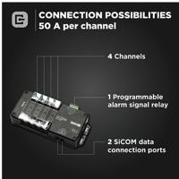 Sistema de sonido SIMS008 - QUADRO SHUNT 4X50A - thumbnail