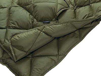 Therm-A-Rest Honcho Poncho Down - Dark Olive - Warme outdoor Poncho - thumbnail