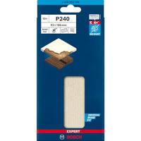 Bosch Accessoires Expert M480 schuurnet voor vlakschuurmachines 93 x 186 mm, K240 - 10 stuk(s) - 2608900749 - thumbnail