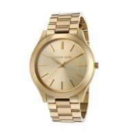 Michael Kors horloge MK3179 Slim Runway Goud - thumbnail