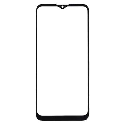 Scherm buitenglas voor Motorola Moto G8 Plus XT2019 / XT2019-2 (Zwart)
