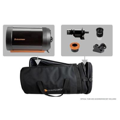 Celestron 94027 Telescooptas voor 11” optische tubes van Schmidt Cassegrain EdgeHD – Waterwerende en duurzame met beschermwand, accessoirevak en gevoerde band, Zwart, 11 inch